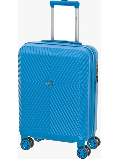 Bartuggi 712-80126.51 Βαλίτσα Καμπίνας 55x40x24cm με 4 Ρόδες Μπλε