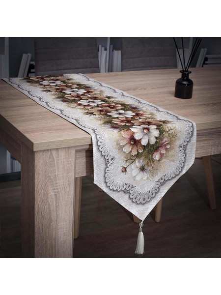 Τραβέρσα Δαμάσκο 35x145 Cotone Rita