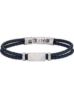 Emporio Armani Ανδρικό Βραχιόλι Χειροπέδα από Ατσάλι EGS2995040