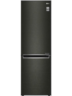 LG GBB61BLJMN Ψυγειοκαταψύκτης 341lt Full No Frost Υ186xΠ59.5xΒ68.2cm Μαύροςς