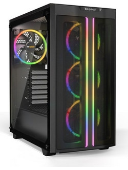 Be Quiet Pure Base 500FX Black Gaming Midi Tower Κουτί Υπολογιστή RGB με Πλαϊνό Παράθυρο