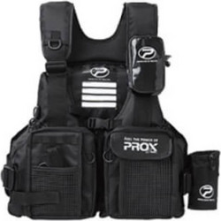 Spinning Γιλέκο Ψαρέματος Prox Vest Black - Μαύρο/Μαύρο