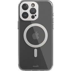 Moshi iGlaze Back Cover with MagSafe Luna Silver (iPhone 15 Pro Max)