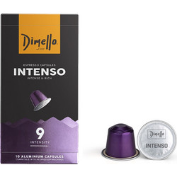 Dimello Κάψουλες Espresso Intenso Συμβατές με Μηχανή Nespresso 10τμχ