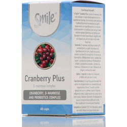 Am Health Smile Cranberry Plus Προβιοτικά 60 Κάψουλες