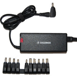 Xilence Φορτιστής Laptop 75W 24V με Αποσπώμενο Καλώδιο Τροφοδοσίας & Σετ Βυσμάτων XM008