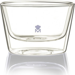 MasterPro Mixology Μπωλ Σερβιρίσματος Γυάλινο Με Διπλό Τοίχωμα 360 ml
