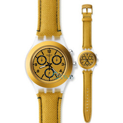Swatch Mustardy Ανδρικό Ρολόι Χρονογράφος SVCK4069