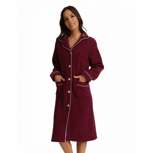 Lydia Creations Γυναικεία Ρόμπα Χειμωνιάτικη Fleece Μπορντό 23630 Lydia Creations Γυναικεία Ρόμπα Χειμωνιάτικη Fleece Μπορντό 23630