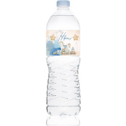 Ετικέτα Νερού Βάπτισης για μπουκάλι 0,5L Αυτοκόλλητη 20 x 4 εκατοστά με Carousel