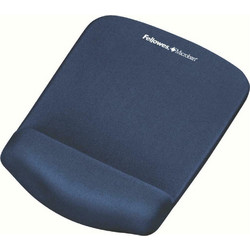 Fellowes Plush Touch Wrist Rest Blue Small