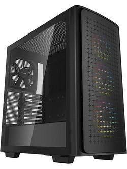 Deepcool CK560 Black Midi Tower Κουτί Υπολογιστή με Πλαϊνό Παράθυρο