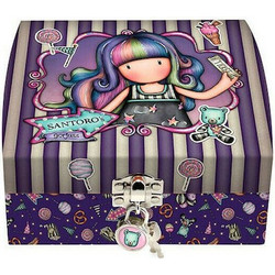 Gorjuss - Lockable Trinket Box - Up and Away