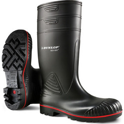 Dunlop Acifort Γαλότσες Ασφαλείας Γονάτου Μαύρες