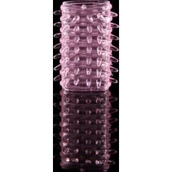 Mokko Toys Manson Spike Sleeve Κάλυμμα Επιμήκυνσης Πέους Ροζ