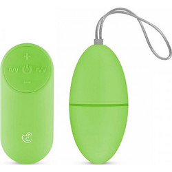 EasyToys Vibrating Egg Small Δονητής Egg για Ζευγάρια με Τηλεχειριστήριο 6cm Πράσινος