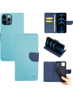 Sonique Trend Wallet Ciel / Navy Blue (iPhone 12 Pro Max)