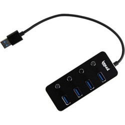 Iggual IGG318478 USB Hub 3.0 USB-A με 4 Θύρες USB-A