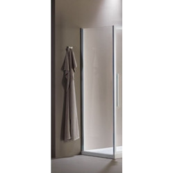 Πλαϊνό Σταθερό Ντουζιέρας Devon Flow Slider SPF70C-300 White Matt 67-69X195εκ