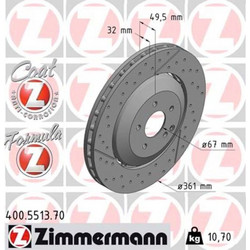 Zimmermann Δισκόπλακα - 400.5513.70