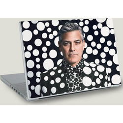 Αυτοκόλλητα Λάπτοπ Clooney 27x19 Αυτοκόλλητα λαπτοπ