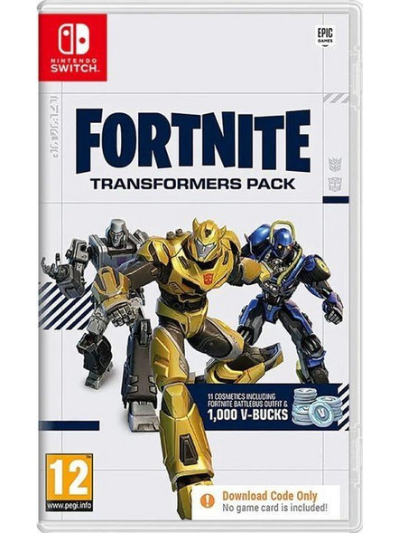 Fortnite Transformers Pack Key Nintendo Switch
