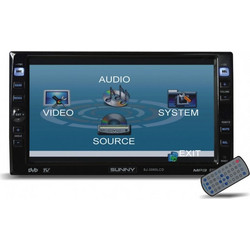 Sunny SJ 3060 LCD Ηχοσύστημα Αυτοκινήτου με Οθόνη Αφής 6.5" 2DIN USB & GPS