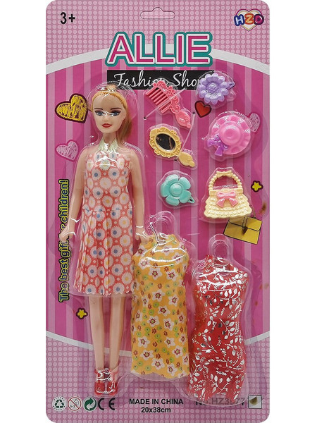 ToyMarkt Κούκλα Μοντέλο με Φορέματα & Αξεσουάρ