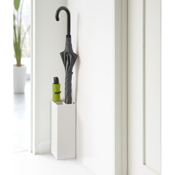 Yamazaki Ομπρελοθήκη Μεταλλική Λευκή Smart 11x11x30