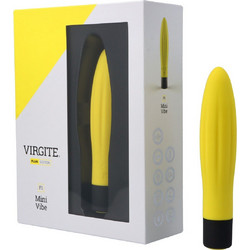 Virgite F1 Fluo Mini Vibe Δονητής Bullet Κίτρινος