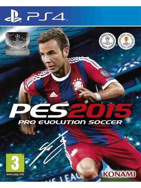 Pro Evolution Soccer 2015 Day One Edition Used PS4