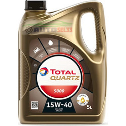 TotalEnergies Quartz 5000 Λάδι Αυτοκινήτου 15W-40 5lt