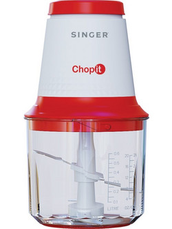Singer Deluxe MC-600/10 Πολυκόπτης 600W 600ml Κόκκινος