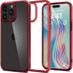 Spigen Ultra Hybrid Back Cover Deep Red (iPhone 15 Pro)