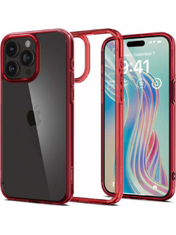 Spigen Ultra Hybrid Back Cover Deep Red (iPhone 15 Pro)