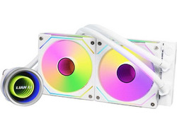 Lian Li Galahad II Trinity 240 SL-Inf ARGB White Υδρόψυξη CPU 120mm ARGB για Socket 115x / AM4 / 1200 / 1700 / AM5