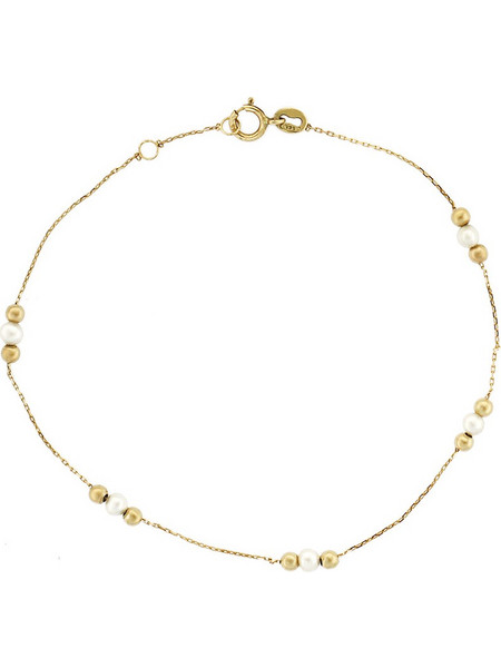 Senzio Γυναικείο Βραχιόλι Αλυσίδα από Χρυσό 14K 5BL.01.7205B