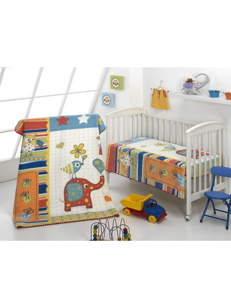 Morven Harmony 310 Κουβέρτα Κούνιας Βελουτέ 100x140 Πολύχρωμη