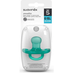 Suavinex Smoothie Ανατομική Ορθοδοντική Πιπίλα Σιλικόνης 6-18m Πράσινο