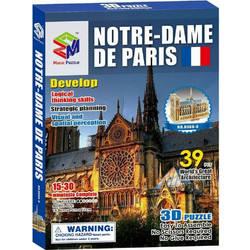 Puzzle Snainter Notre Dame Paris 3D 39 Κομμάτια