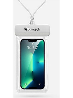 LAMTECH SLIP COVER WATERPROOF BAG WHITE