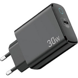 Lamtech Φορτιστής Χωρίς Καλώδιο με Θύρα USB-C 30W Power Delivery Black LAM112730