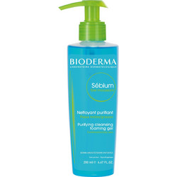 Bioderma Sebium Purifying Cleansing Foaming Gel Καθαρισμού Προσώπου για Ακμή 200ml