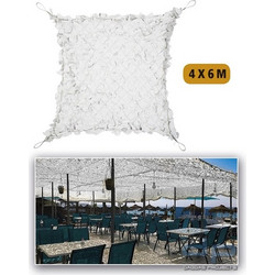Δίχτυ Σκίασης Άσπρο 4 x 6 Broadleaf Shade Sail
