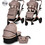 Lorelli Glory Καρότσι Μωρού 3 σε 1 Pearl Beige