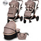 Lorelli Glory Καρότσι Μωρού 3 σε 1 Pearl Beige