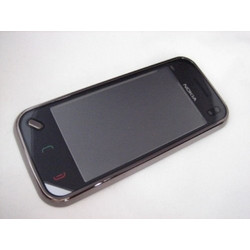 Nokia N97 Mini Touch Screen Οθόνη Αφής + Μπροστά Κάλυμμα Μαύρο