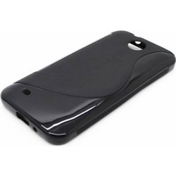 Θήκη TPU Gel S-Line for HTC Desire 300 Μαύρο (OEM)