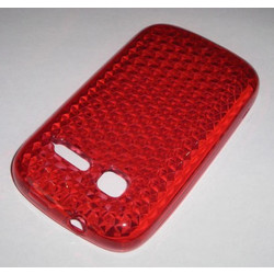Θήκη TPU GEL Diamond για Alcatel One Touch Pop C1 - Κόκκινο (ΟΕΜ)