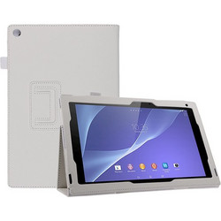 Δερμάτινη Θήκη για το Sony Xperia Tablet Z2 Λευκή (ΟΕΜ)